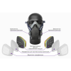 Полумаска из изолирующих материалов PHSV 9200 детальное фото в интернет-магазине "Фармсервис"