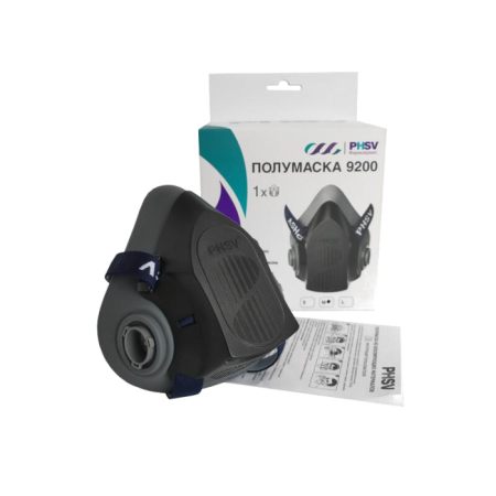 Полумаска из изолирующих материалов PHSV 9200 детальное фото в интернет-магазине "Фармсервис"